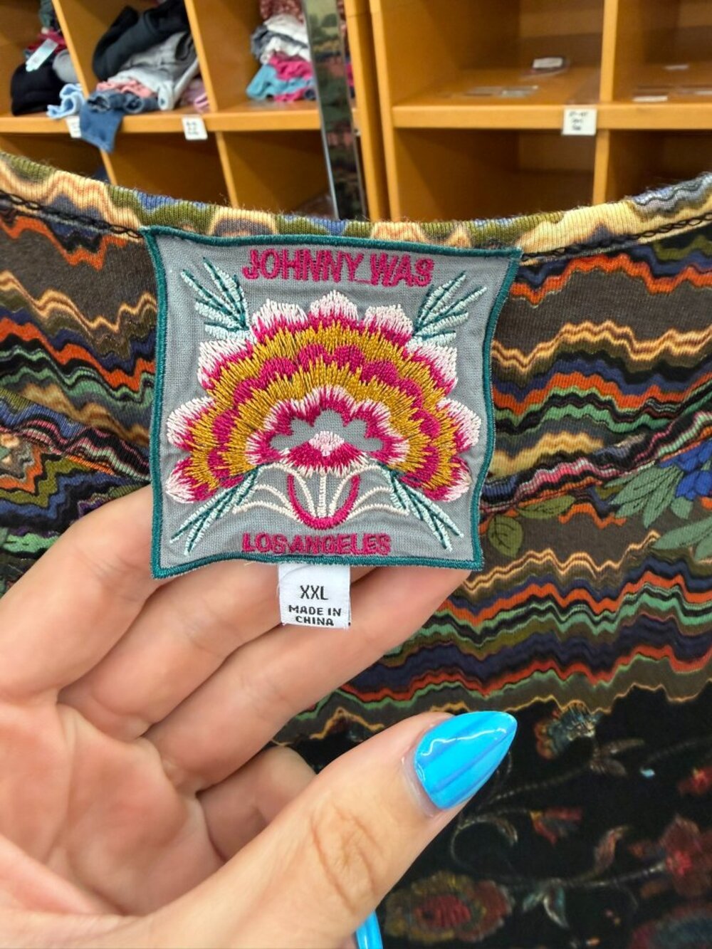 Johnny Was Favorite long sleeve tee - Picture 2 of 6